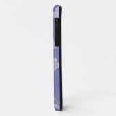 Coques Case-Mate iPhone Pétales violets (Dos/Gauche)