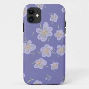 Etui iPhone Case-Mate Pétales violets
