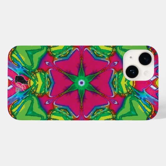 Coques Case-Mate iPhone Petals Kaleidoscope (Verso (horizontal))