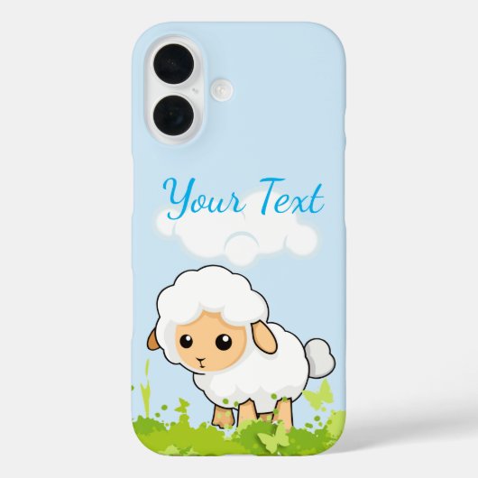 Coques Case-Mate iPhone Petit Agneau Cutest (Verso)