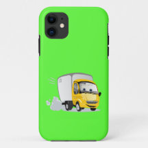 Petit Camion Cartoon Jaune pour enfants !