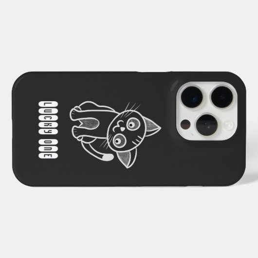 Coques Case-Mate iPhone Petit chat (Verso (horizontal))