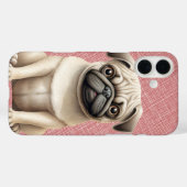 COQUES Case-Mate iPhone PETIT CHIEN À POPPY CARLIN NOIR & TONNE (Verso (horizontal))