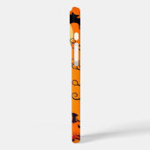 Coques Case-Mate iPhone Petit chien d'Halloween (Verso / Gauche)