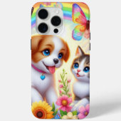 Coques Case-Mate iPhone Petit chiot/chiot/chaton (Verso)