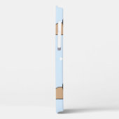 Coques Case-Mate iPhone Petit chiot français bulldog dormant sans soudure (Verso / Gauche)