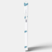 Coques Case-Mate iPhone petit coeur bleu (Verso / Gauche)