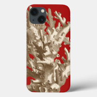 Petit corail en rouge