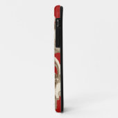 Coques Case-Mate iPhone Petit corail en rouge (Dos/Gauche)