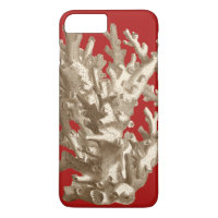 Petit corail en rouge