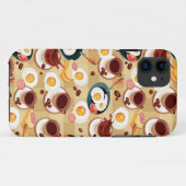 Coques Case-Mate iPhone Petit déjeuner Motif 3 (Dos (Horizontal))