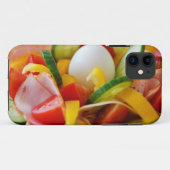 Coques Case-Mate iPhone Petit déjeuner végan sain (Dos (Horizontal))