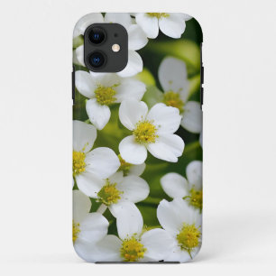Case-Mate iPhone Case Petit design de fleurs blanches