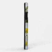 Coques Case-Mate iPhone Petit design de fleurs blanches (Dos/Droite)