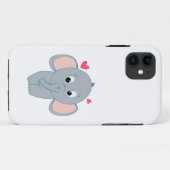 Coques Case-Mate iPhone Petit éléphant mignon (Dos (Horizontal))