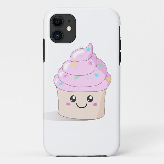 Coques Case-Mate iPhone Petit gâteau mignon rose (Dos)