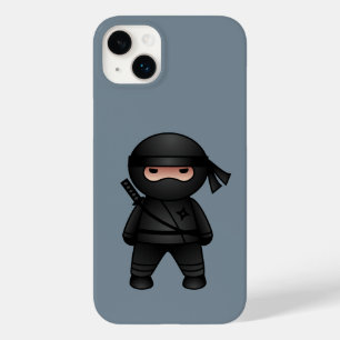 Coques Pour iPhone Petit guerrier de Ninja sur Grey
