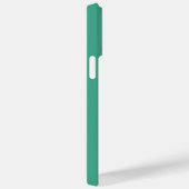 Coques Case-Mate iPhone Petit guerrier de Ninja sur vert (Verso / Droite)