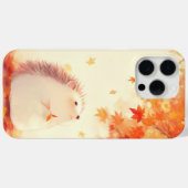 Coques Case-Mate iPhone Petit Hérisson Feuillu (Verso (horizontal))