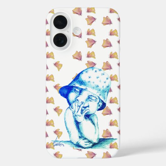 Coques Case-Mate iPhone Petit heureux qui rit  (Verso)