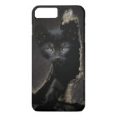 Coques Case-Mate iPhone Petit Kitty noir (Dos)