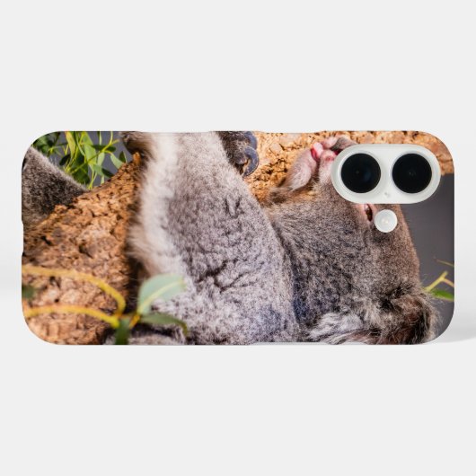 Coques Case-Mate iPhone Petit koala doux (Verso (horizontal))