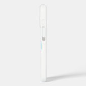 Coques Case-Mate iPhone Petit Monstre Bleu Mignon (Verso / Gauche)
