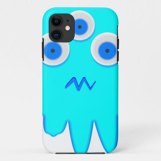 Coques Case-Mate iPhone Petit monstre radioactif (Dos)