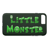 Coques Case-Mate iPhone Petit monstre tombé (Dos (Horizontal))