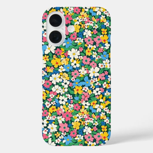 Coques Case-Mate iPhone Petit Motif de fleurs de printemps (Verso)