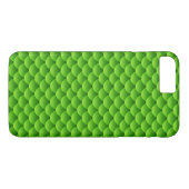 Coques Case-Mate iPhone Petit motif vert d'échelle de poissons (Dos (Horizontal))