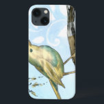 iPhone 13 Case Petit oiseau jaune perché sur une branche Recherch<br><div class="desc">Ce tableau est parfait pour votre collection d'oiseaux. Le petit oiseau jaune et pastel bleu arrière - plan de cette image sont simples mais apaisants et pourraient être facilement ajoutés à tout produit Zazzle offert. Choisissez cette illustration dès aujourd'hui.</div>