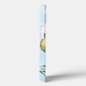 Coques Case-Mate iPhone Petit oiseau jaune perché sur une branche Recherch (Verso / Droite)