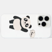 Coques Case-Mate iPhone Petit panda mignon  (Verso (horizontal))