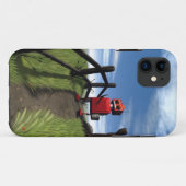 Coques Case-Mate iPhone Petit robot rouge (Dos (Horizontal))