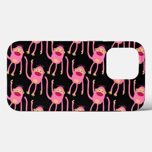 Coques Case-Mate iPhone Petit Singe mignon (Verso (horizontal))