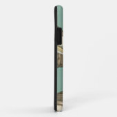 Coques Case-Mate iPhone Petit trio de Shell sur Teal (Dos/Droite)