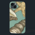 Case-Mate iPhone Case Petit trio Shell Turquoise<br><div class="desc">Megan Meagher est connue pour ses oeuvres d'art simples. Cette image montre la simplicité des trésors de la mer, des coquillages de conques et des étoiles de mer. Meagher englobe un arrière - plan turquoise à son image pour contraster ces trésors. Obtenez cette impression fine d'art dès aujourd'hui sur votre...</div>