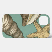 Coques Case-Mate iPhone Petit trio Shell Turquoise (Verso (horizontal))