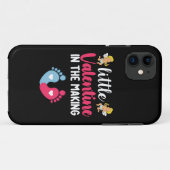 Coques Case-Mate iPhone Petit Valentin en devenir Grossesse Enceinte (Dos (Horizontal))