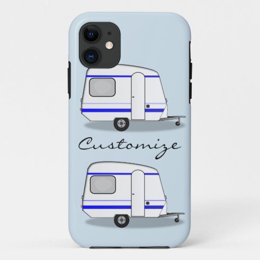 Coques Case-Mate iPhone Petite caravane profilée de gitan de remorque (Dos)