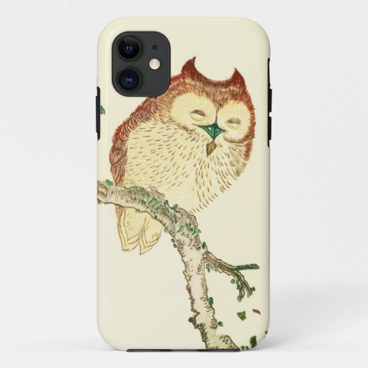 Coques Case-Mate iPhone Petite chouette japonaise (Dos)