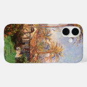 Coques Case-Mate iPhone Petite ferme rurale à Bordighera par Claude Monet (Verso (horizontal))