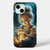 Coques Case-Mate iPhone Petite Fille Avec Des Bugs Éclair (Verso)