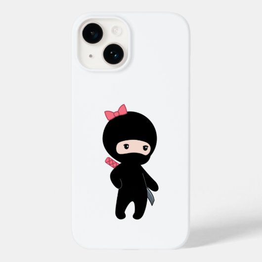 Coques Case-Mate iPhone Petite fille Ninja (Verso)