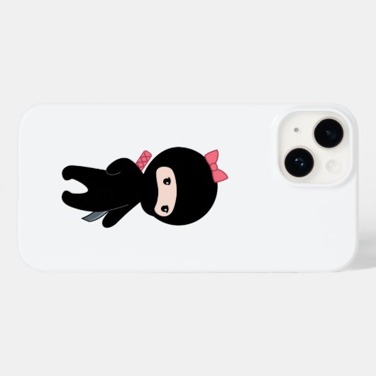 Coques Case-Mate iPhone Petite fille Ninja (Verso (horizontal))