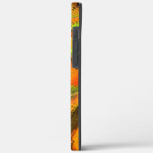 Coques Case-Mate iPhone Petite mosaïque jaunâtre et déformée (Verso / Gauche)