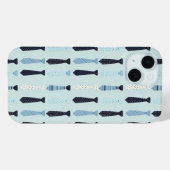 Coques Case-Mate iPhone Petite Motif Cravate (Verso (horizontal))