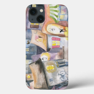 Etui iPhone 13 Petite ville la nuit