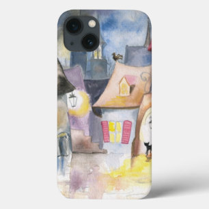 Coques Pour iPhone Petite ville la nuit